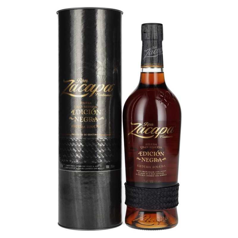 Ron Zacapa Centenario Edici N Negra Sistema Solera Gran Reserva