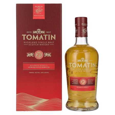 Tomatin 21 Years Old BOURBON CASKS Travel Retail Exclusive 46% Vol. 0,7l in Geschenkbox | Highland Whisky | 🌾 Whisky Ambassador | Online Shop