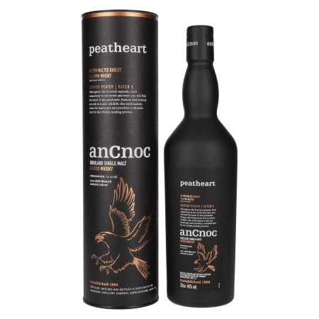 AnCnoc PEATHEART Heavily Peated Batch 3 46% Vol. 0,7l in Geschenkbox | Highland Whisky | 🌾 Whisky Ambassador | Online Shop