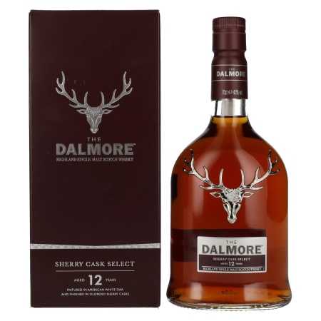 The Dalmore 12 Years Old SHERRY CASK SELECT 43% Vol. 0,7l in Geschenkbox 🌾 Whisky Ambassador 