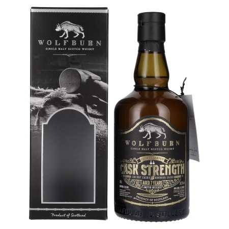 🌾Wolfburn 7 Years Old Single Malt CASK STRENGTH Father's Day Edition 58,2% Vol. 0,7l in Giftbox 