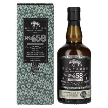 Wolfburn N°458 Single Malt Scotch Whisky Small Batch Release 46% Vol. 0,7l | Highland Whisky | 🌾 Whisky Ambassador | Online Shop