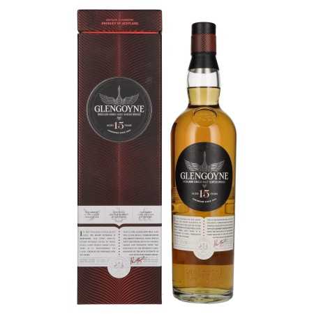 Glengoyne 15 Years Old Highland Single Malt Scotch Whisky 43% Vol. 0,7l in Geschenkbox 🌾 Whisky Ambassador 