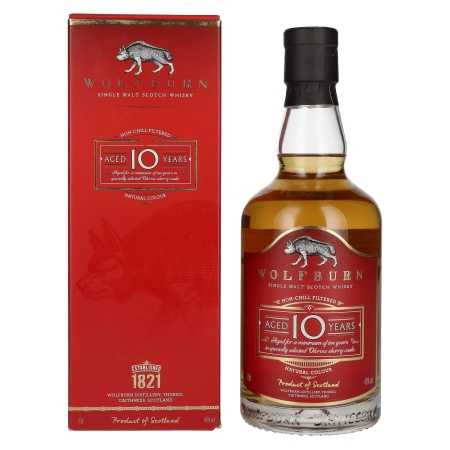 Wolfburn 10 Years Old Single Malt Scotch Whisky 46% Vol. 0,7l in Geschenkbox | Highland Whisky | 🌾 Whisky Ambassador | Online Shop