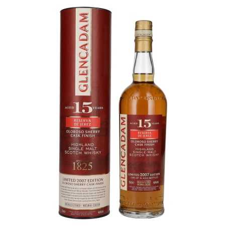 Glencadam RESERVA DE JEREZ 15 Years Old Single Malt OLOROSO SHERRY CASK FINISH 46% Vol. 0,7l in Geschenkbox 🌾 Whisky Ambassador 