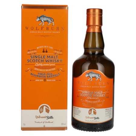 🌾Wolfburn VIBRANT STILLS 8 Years Old Specially Selected First-Fill Bourbon Barrels 50% Vol. 0,7l | Whisky Ambassador