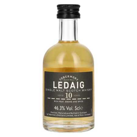 Ledaig 10 Years Old Single Malt Scotch Whisky 46,3% Vol. 0,05l | Whisky fra andre øer | 🌾 Whisky Ambassador | Online Shop