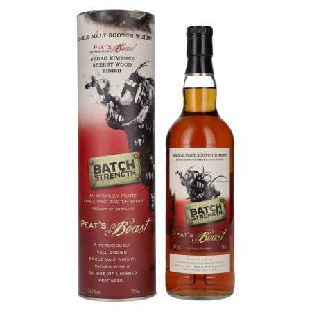 Peat's Beast BATCH STRENGTH Pedro Ximenez Sherry Wood Finish 54,1% Vol. 0,7l in Geschenkbox