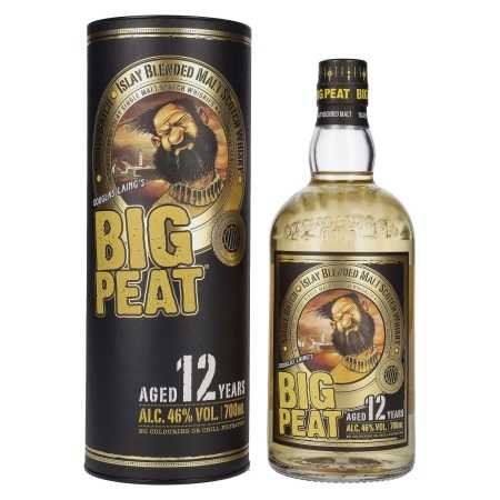 Douglas Laing BIG PEAT 12 Years Old Islay Blended Malt 46% Vol. 0,7l in Giftbox | Buy whisky | 🌾 Whisky Ambassador | Online Shop