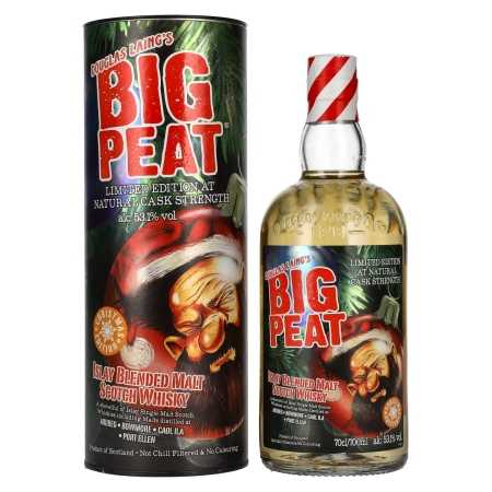 🌾Douglas Laing BIG PEAT Limited Christmas Edition 2020 53,1% Vol. 0,7l in Giftbox 