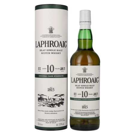 Laphroaig 10 Years Old Original Cask Strength Batch 13 57,9% Vol. 0,7l in Geschenkbox 🌾 Whisky Ambassador 