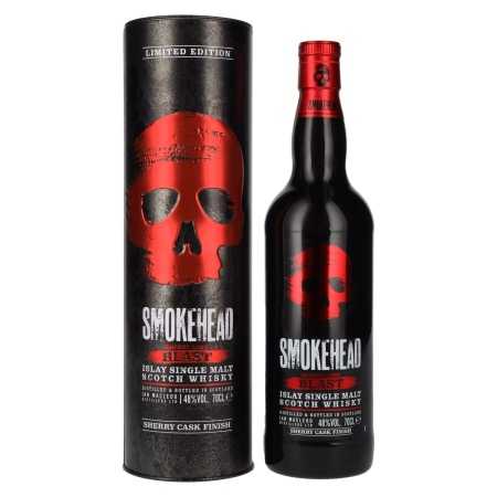 Smokehead SHERRY CASK BLAST Limited Edition 48% Vol. 0,7l in Tinbox | Buy whisky | 🌾 Whisky Ambassador | Online Shop