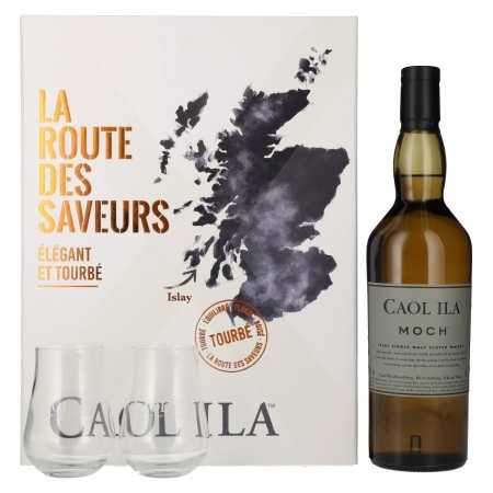 🌾Caol Ila MOCH La Route des Saveurs Set 43% Vol. 0,7l mit 2 Gläsern | Whisky Ambassador