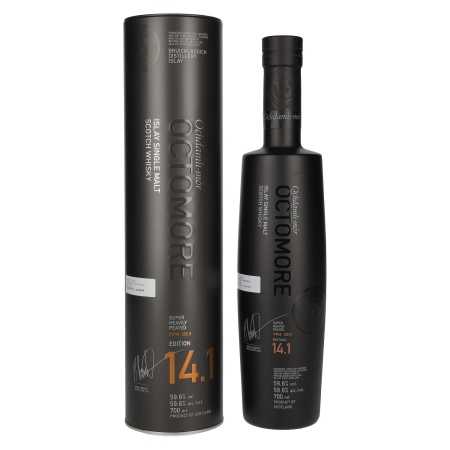 Octomore EDITION: 14.1 Super Heavily Peated Islay Single Malt 59,6% Vol. 0,7l in Tinbox | Islay Whisky | 🌾 Whisky Ambassador | Online Shop