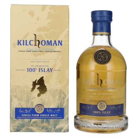 Kilchoman 100% Islay The 13th Edition 2023 50% Vol. 0,7l in Geschenkbox | Islay Whisky | 🌾 Whisky Ambassador | Online Shop