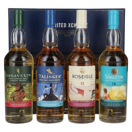 🌾SPIRITED XCHANGE Single Malt Whisky Collection Pack Special Releases 2023 56,9% Vol. 4x0,2l | Whisky Ambassador