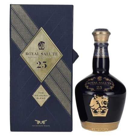 Royal Salute 25 Years Old THE TREASURE BLEND 40% Vol. 0,7l in Geschenkbox | Speyside Whisky | 🌾 Whisky Ambassador | Online Shop