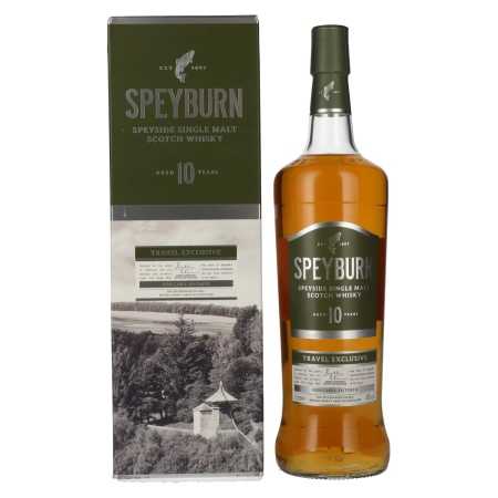 Speyburn 10 Years Old Speyside Single Malt Scotch Whisky 46% Vol. 1l in Geschenkbox 🌾 Whisky Ambassador 