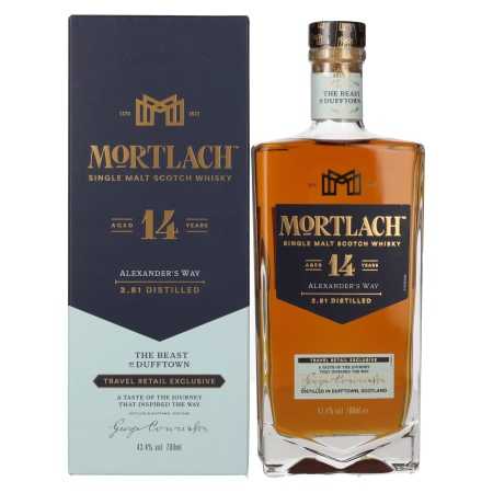 Mortlach 14 Years Old ALEXANDER'S WAY Single Malt 43,4% Vol. 0,7l in Geschenkbox 🌾 Whisky Ambassador 