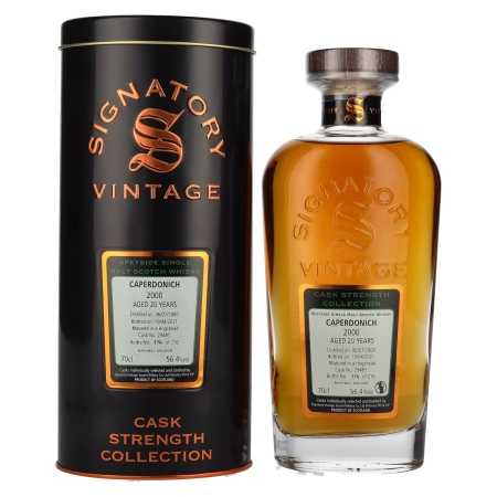 🌾Signatory Vintage CAPERDONICH 20 Years Old Cask Strength 2000 56,4% Vol. 0,7l in Tinbox | Whisky Ambassador