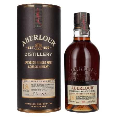 🌾Aberlour 18 Years Old Double Sherry Cask Finish Batch No. 001 43% Vol. 0,7l | Whisky Ambassador