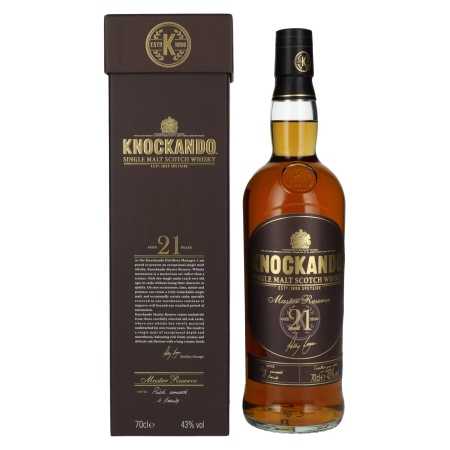 Knockando 21 Years Old Master Reserve 43% Vol. 0,7l | Speyside Whisky | 🌾 Whisky Ambassador | Online Shop