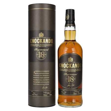 Knockando 18 Years Old Slow Matured Single Malt Scotch Whisky 43% Vol. 0,7l in Geschenkbox 🌾 Whisky Ambassador 