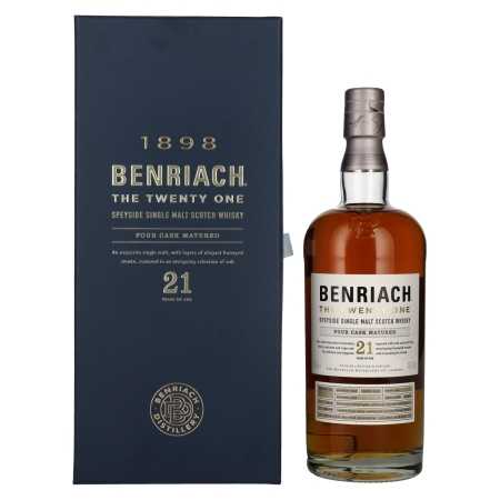 The BenRiach 21 Years Old Four-Cask Maturation 46% Vol. 0,7l | Speyside Whisky | 🌾 Whisky Ambassador | Online Shop