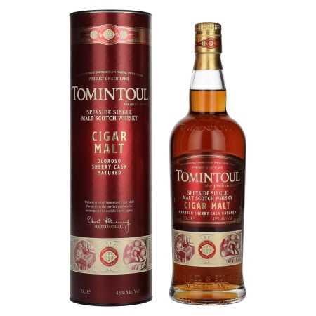 Tomintoul CIGAR MALT Speyside Single Malt 43% Vol. 0,7l | Speyside Whisky | 🌾 Whisky Ambassador | Online Shop