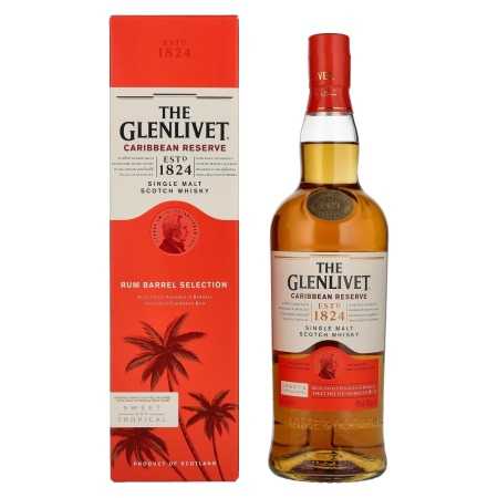 The Glenlivet Caribbean Reserve Single Malt Scotch Whisky 40% Vol. 0,7l in Geschenkbox 🌾 Whisky Ambassador 