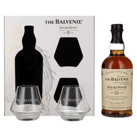 🌾The Balvenie 12 Years Old Double Wood 40% Vol. 0,7l mit 2 Gläsern | Whisky Ambassador