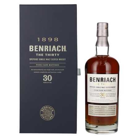 Benriach THE THIRTY Single Malt Four Cask Matured 46% Vol. 0,7l in Geschenkbox | Speyside Whisky | 🌾 Whisky Ambassador | Online Shop