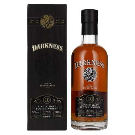 Darkness BENRINNES 10 Years Old OLOROSO CASK FINISH 57% Vol. 0,5l in Geschenkbox | Speyside Whisky | 🌾 Whisky Ambassador | Online Shop