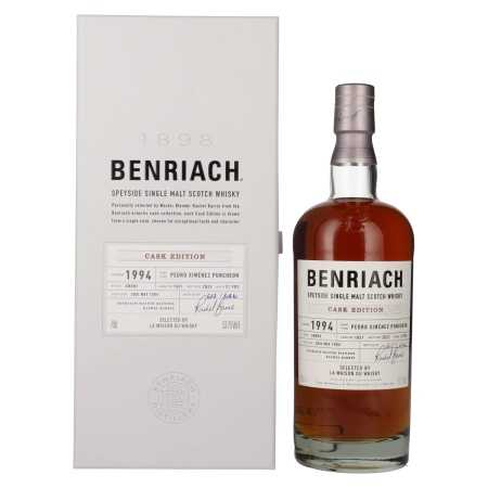 Benriach 27 Years Old CASK EDITION Pedro Ximénez Vintage 1994 53,7% Vol. 0,7l in Geschenkbox | Speyside Whisky | 🌾 Whisky Ambassador | Online Shop