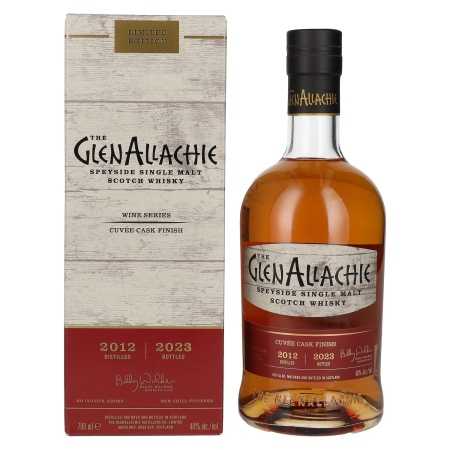 The GlenAllachie 10 Years Old Wine Cuvée Cask Finish 2012 48% Vol. 0,7l in Geschenkbox 🌾 Whisky Ambassador 