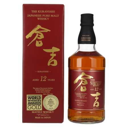 Matsui Whisky THE KURAYOSHI 12 Years Old Pure Malt Whisky 43% Vol. 0,7l | Japoneză Whisky | 🌾 Whisky Ambassador | Online Shop