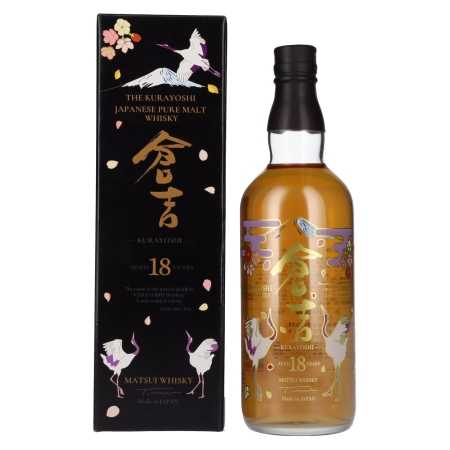 Matsui Whisky THE KURAYOSHI 18 Years Old Pure Malt Whisky 50% Vol. 0,7l | Japans Whisky | 🌾 Whisky Ambassador | Online Shop