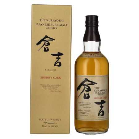 Matsui Whisky THE KURAYOSHI Pure Malt Whisky SHERRY CASK 43% Vol. 0,7l | Ιαπωνικά Whisky | 🌾 Whisky Ambassador | Online Shop