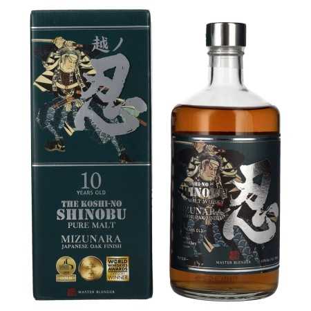 The Shinobu Pure Malt 10 Years Old Whisky MIZUNARA Japanese Oak Finish 43% Vol. 0,7l | Japanilainen Whisky | 🌾 Whisky Ambassador | Online Shop