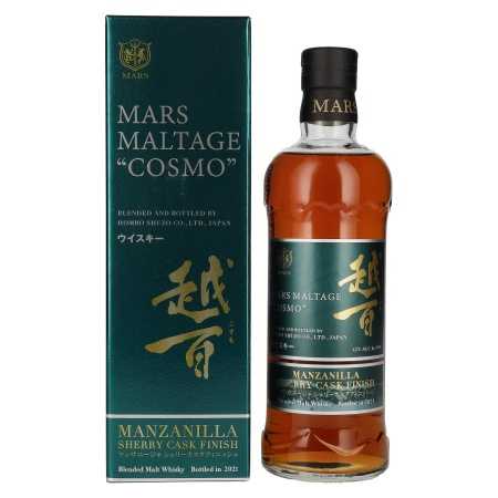 Mars Maltage COSMO Manzanilla Cask Finish 42% Vol. 0,7l | Japoneză Whisky | 🌾 Whisky Ambassador | Online Shop