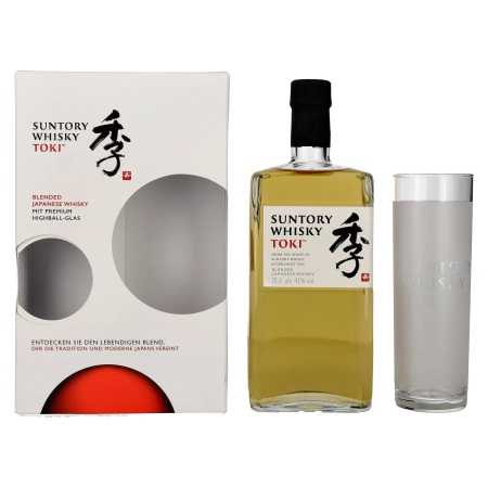 Suntory TOKI Blended Japanese Whisky 43% Vol. 0,7l mit Highball Glas | Japansk Whisky | 🌾 Whisky Ambassador | Online Shop