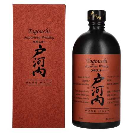 Togouchi PURE MALT Japanese Whisky 40% Vol. 0,7l in Geschenkbox