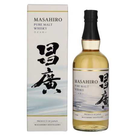 Masahiro Pure Malt Whisky 43% Vol. 0,7l in Geschenkbox | Japanischer Whisky | 🌾 Whisky Ambassador | Online Shop