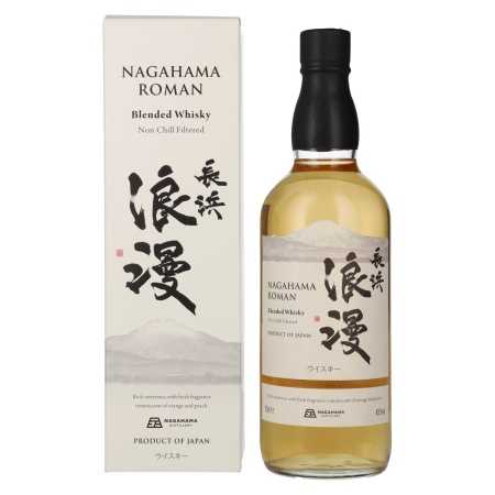 Nagahama Roman Blended Whisky 43% Vol. 0,7l | Japanese Whisky | 🌾 Whisky Ambassador | Online Shop