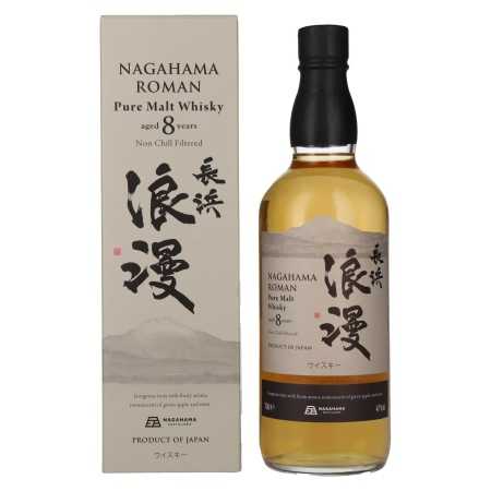 Nagahama Roman 8 Years Old Pure Malt Whisky 47% Vol. 0,7l | Japonský Whisky | 🌾 Whisky Ambassador | Online Shop