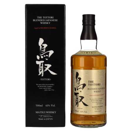 🌾Matsui Whisky THE TOTTORI Blended Japenese Whisky BOURBON BARREL 43% Vol. 0,7l | Whisky Ambassador