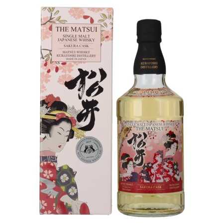 🌾Matsui Whisky THE MATSUI Single Malt Japanese Whisky SAKURA CASK 48% Vol. 0,7l | Whisky Ambassador
