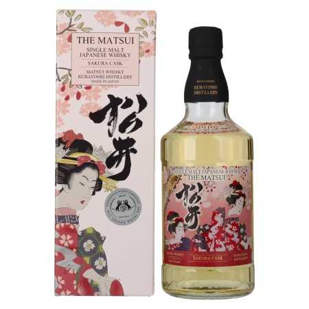 Matsui Whisky THE MATSUI Single Malt Japanese Whisky SAKURA CASK 48% Vol. 0,7l | Ιαπωνικά Whisky | 🌾 Whisky Ambassador | Online Shop