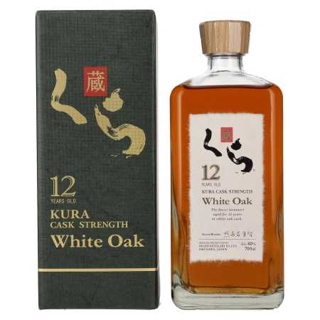 Kura 12 Years Old White Oak Single Malt Whisky 40% Vol. 0,7l in Giftbox | Buy whisky | 🌾 Whisky Ambassador | Online Shop