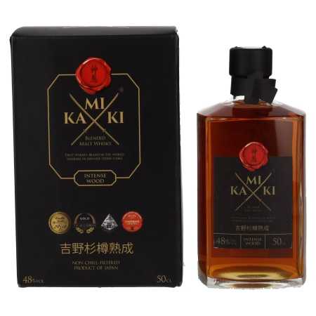 KAMIKI Intense Wood Blended Malt Whisky 48% Vol. 0,5l in Geschenkbox | Japanischer Whisky | 🌾 Whisky Ambassador | Online Shop